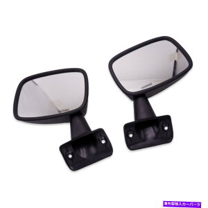 US~[ g^nCbNXLN50 LN55 1983 1988̃yAhAXL~[TChubN Pair Door Skin Mirror Side Black For Toyota Hilux Ln50 Ln55 1983 1988