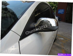 US~[ 2003N2008Ñ}c_̃NTCh~[Jo[g2 3 6iABS2PCS Chrome Side Mirror Cover Trim for 2003-2008 Mazda 2 3 6 High Quality ABS 2pcs