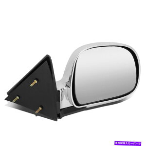 US�~���[ �t�B�b�g94-97�V�{���[S10�u���U�[GMC�W�~�[��q�T�C�h�r���[�}�j���A���~���[�N���� Fit 94-97 Chevy S10 Blazer GMC Jimmy Passenger Side View Manual Mirror Chrome�y���s�A���i�z