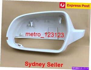 US~[ AEfBA6 2011-2018̃~[Jo[nEXLbvAȑA MIRROR COVER HOUSE CAP FOR AUDI A6 2011-2018, LEFT PASSENGER SIDE, WHITE