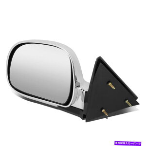 US�~���[ �t�B�b�g94-97�V�{���[S10�u���U�[GMC�W�~�[�h���C�o�[�T�C�h�r���[�}�j���A���h�A�~���[�N���� Fit 94-97 Chevy S10 Blazer GMC Jimmy Driver Side View Manual Door Mirror Chrome�y���s�A���i�z