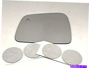 US�~���[ 11-19�O�����h�`�F���L�[�A�f�������S�A���p�A�C�R�����h���C�o�[�~���[�K���X Fits 11-19 Grand Cherokee, Durango w/Blind Spot Icon Left Driver Mirror Glass