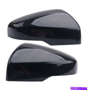 US~[ yAEBOobNr[TCh~[Jo[P[XLbvsubaru xv crosstrek 18-20ɓKĂ܂ Pair Wing Rearview Side Mirror Cover Case Cap Fit For Subaru XV Crosstrek 18-20