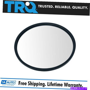 US~[ TRQ 8.5 "ۓʃX`[~[ubNZ^[X^bhW/tuPbg TRQ 8.5" Round Convex Steel Mirror Black Center Stud w/ Mounting Bracket