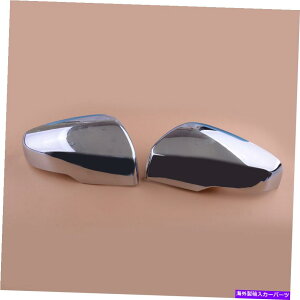 USミラー 2PCSサイドバックミラーカバースバルフォレスタークロストレッキXVインプレッサのオーバーレイ 2Pcs Side Rearview Mirror Cover Overlay For Subaru Forester Crosstrek XV Impreza