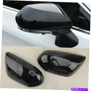 US~[ g^J20182020NɓKobNr[TCh~[Jo[gLbv Rearview Side Mirror Cover Trim Cap Fit for Toyota Camry 2018 to 2020