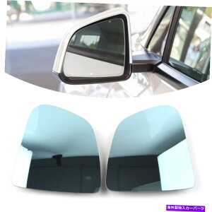 US~[ 1yAtgu[YMhԃobN~[eXfY 1 Pair Front Blue Lens Heating Waterproof Car Rearview Mirror For Tesla Model Y