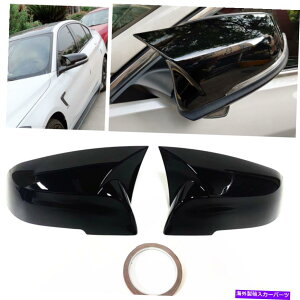 US~[ BMW F30 2013-2019 2015 2016̌̂Ԃ̃hATChobN~[Jo[Lbv Glossy Car Door Side Rearview Mirror Cover Cap For BMW F30 2013-2019 2015 2016