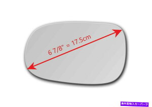 US�~���[ S-592LFH�{���{C30 S40 S60 S80 V50 V70�h���C�o�[�T�C�h���̉��M�~���[�O���X S-592LFH Heated Mirror Glass for Volvo C30 S40 S60 S80 V50 V70 Driver Side Left�y���s�A���i�z