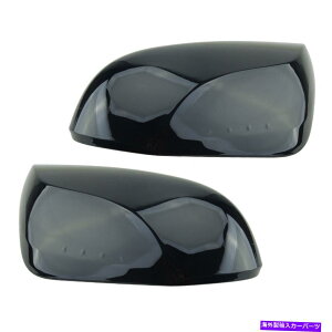 US~[ g^J2018-2020ɓKubNobNr[TCh~[Jo[gLbv Black Rearview Side Mirror Cover Trim Cap Fit for Toyota Camry 2018-2020