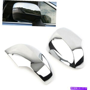 USミラー Subaru Forester SJ 2013-2018 Chromeのカーバックビューサイドウィングミラーカバー Car Rearview Side Wing Mirror Cover For Subaru Forester SJ 2013-2018 Chrome
