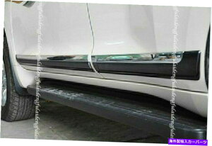 N[Jo[ g^vhFJ150 2010-21ubN+NhA{fBXgbvCJo[g For Toyota Prado FJ150 2010-21 black+chrome Door Body Strips Rubbing Cover trim