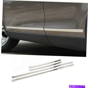 N[Jo[ fBXJo[X|[c2015-2019NTChhA{fBK[h[fBOJo[g4PC For Discovery Sport 2015-2019 Chrome Side Door Body Guard Molding Cover Trim 4pc