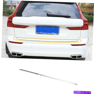 N[Jo[ {{XC60 2018-2021uCgNAe[Q[ggNbhJo[g1x Fit For Volvo XC60 2018-2021 Bright Chrome Rear Tailgate Trunk Lid Cover Trim 1X