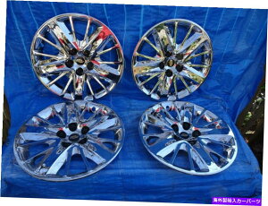 "�N���[���J�o�[ 2014-2019 Chevy Impala 18 ""�N�����z�C�[���J�o�[�n�u�L���b�v3299�Z�b�g4�̃Z�b�g 2014-2019 Chevy Impala 18"" Chrome Wheel Covers hubcaps 3299 set of 4�y���s�A���i�z"