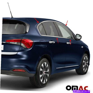 N[Jo[ NEBhEt[I[o[CJo[g8 PCS S.X`[p_bWlI2015-2020 Chrome Window Frame Overlay Cover Trim 8 Pcs S. Steel for Dodge Neon 2015-2020