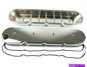 クロームカバー Chevy LS1 LS2 LS6キャストアルミバルブカバーセットChromeE41043C Chevy LS1 LS2 LS6 Cast Aluminum Valve Cover Set Chrome E41043C