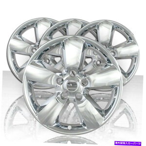 �N���[���J�o�[ 2013-2018 Dodge Ram 1500��4��20 'Chrome ABS�z�C�[���X�L���J�o�[�̃Z�b�g Set of Four 20' Chrome ABS Wheel Skin Covers for 2013-2018 Dodge RAM 1500�y���s�A���i�z