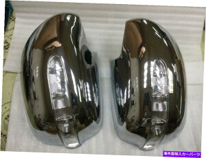 N[Jo[ Lexus GX470 Chrome2004NLEDMCgtTChr[~[Jo[ Side View Mirror Cover With LED Signal Light For '2004 on Lexus GX470 CHROME