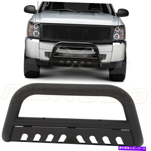 N[Jo[ 2007-2018̃tgOK[hop[uo[V{[Vo[hGMCVG1500 Front Grille Guard Bumper Bull Bar For 2007-2018 Chevy Silverado GMC Sierra 1500