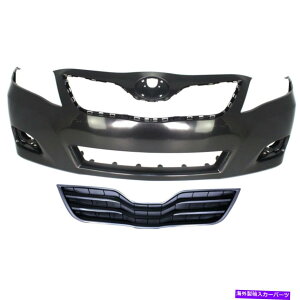 N[Jo[ 2010N2011Ñop[Jo[Lbgg^JXLEtgAJōꂽf2PC Bumper Cover Kit For 2010-2011 Toyota Camry XLE Front For Models Made In USA 2pc