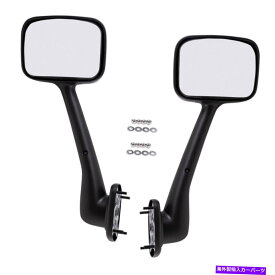 クロームカバー クロムカバーフードマウントセット08-17カスカディアに合うマニュアルミラーペイント Manual Mirror Paint to Match Black W/Chrome Cover Hood Mount Set 08-17 Cascadia