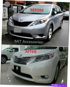 N[Jo[ g^VGi2011-2017tgONJo[gK[jbVAuX5pcs For TOYOTA SIENNA 2011-2017 Front grill chrome cover trim garnish ABS 5pcs
