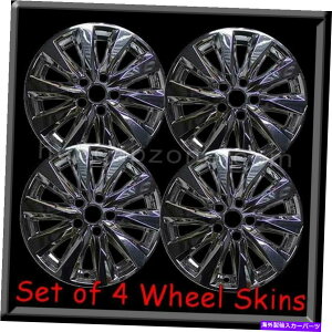 N[Jo[ g^JzC[XLNnuLbv17 "zC[Jo[2019-2020Zbg4Zbg Toyota Camry Wheel Skins Chrome Hubcaps 17" Wheel Covers 2019-2020 Set of 4