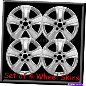 N[Jo[ Chrome 2020-2021g^Rav4zC[XLnuLbv17 "Rav 4zC[Jo[Zbg4̃Zbg Chrome 2020-2021 Toyota Rav4 Wheel Skins Hubcaps 17" Rav 4 Wheel Covers Set of 4