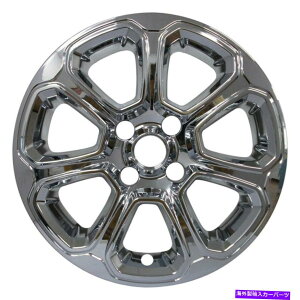 �N���[���J�o�[ �z�C�[���J�o�[17 �AChrome ABS 4 PCS�Z�b�g�B�t�H�[�h�u�����R�X�|�[�c2021-2022 21-22�ɓK�� Wheel Covers 17, Chrome ABS 4 PCS SET. Fits Ford Bronco Sport 2021-2022 21-22