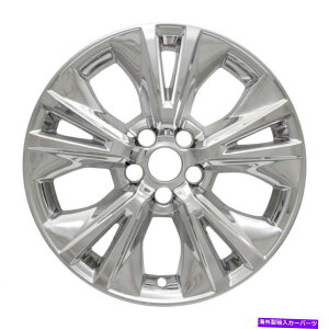 �N���[���J�o�[ CCI�z�C�[���J�o�[18�C���`5 V�X�|�[�N�N�����Z�b�g4 IWCIMP410X CCI Wheel Cover 18 Inch 5 V-Spoke Chrome Set Of 4 IWCIMP410X�y���s�A���i�z