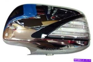 N[Jo[ L.E.D LED Chrome Mirror Cover Trim Toyota Fortuner 2012 2013 2014 L.E.D LED CHROME MIRROR COVER TRIM USE FOR TOYOTA FORTUNER 2012 2013 2014