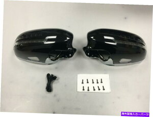 N[Jo[ LEDhA~[^CvubNJo[Nt['05 -'09 W221 SNX LED DOOR MIRROR ARROW TYPE BLACK COVER CHROME FRAME For '05-'09 W221 S-CLASS