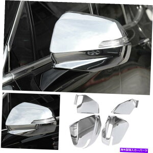 N[Jo[ 2016-2019 2020 Cadillac XT5 ABS Chrome Exterior Reace Mirror Cover Trim For 2016-2019 2020 Cadillac XT5 ABS Chrome Exterior Rear View Mirror Cover Trim