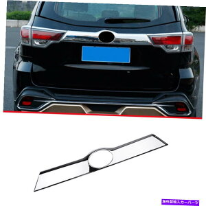 N[Jo[ g^nC_[2014-2019N[AhAgNWe[Q[gplJo[ For Toyota Highlander 2014-2019 Chrome Rear Door Trunk Lid Tailgate Panel Cover