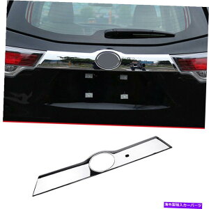 �N���[���J�o�[ �g���^�n�C�����_�[2014-2019�N�����X�^�C�����A�e�[���Q�[�g�g�����N���b�h�p�l���J�o�[ For Toyota Highlander 2014-2019 Chrome Style Rear Tailgate Trunk Lid Panel Cover