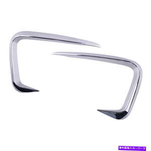 N[Jo[ 1yANtgtHOCgуJo[tH[hGNXv[[2020-2021ɃtBbg 1Pair Chrome Front Fog Light Eyebrow Cover Trim Fit For Ford Explorer 2020-2021