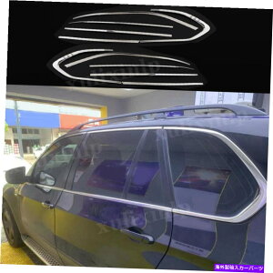 N[Jo[ 2014-2018 BMW X5XeXX`[NJ[EBhEXgbvJo[g10pcs For 2014-2018 BMW X5 Stainless steel Chrome Car Window Strip Cover Trim 10pcs