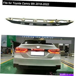 N[Jo[ g^J2018-22̍AhAgNړ\LEDCgJo[tBbg Black Rear Door Trunk Movable LED Light Cover Fits For Toyota Camry 8th 2018-22