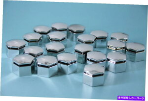 クロームカバー 20枚のクロムホイールナットキャップカバー - ホールデンVEコモドールHSVカプリス政治家のために 20 Chrome Wheel Nut Caps Covers - for Holden VE Commodore HSV Caprice Statesman