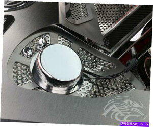 N[Jo[ 2020-2021 C8Rxbg - VbN^[Jo[CT[gtCHROME CAP 2PC 2020-2021 C8 Corvette - Perforated Shock Tower Cover Inserts w/Chrome Cap 2Pc