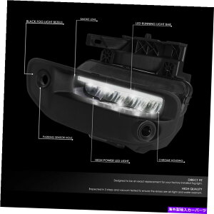 N[Jo[ tBbg19-21 RAM 1500op[o[LED DRLtHOvvtw/x[Jo[ +XCb` Fit 19-21 Ram 1500 Bumper Bar LED DRL Fog Lights Lamps w/ Bezel Cover +Switch