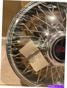 N[Jo[ 4|eBAbNGM 14C`̃C[X|[NnuLbvzC[Jo[̐V{bNX̃Zbg Set of 4 PONTIAC GM 14" Wire Spoke Hubcap Wheel Covers NEW IN BOX