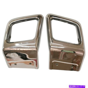 N[Jo[ AGL][Xg}t[pCvNtBjbV[Jo[12-19W[o[GH[NɓKĂ܂ Rear Exhaust Muffler Pipe Chrome Finisher Cover Fit For 12-19 Range Rover Evoque