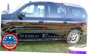 クロームカバー 2002-2006 Chevy Trailblazer/ GMC Envoy Rocker Panel Trim Cover Accent BW 6 "4PC 2002-2006 Chevy Trailblazer/ GMC Envoy Rocker Panel Trim Cover Accent BW 6" 4Pc