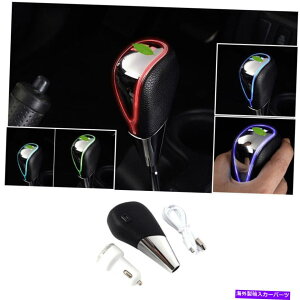 N[Jo[ g^FJN[U[2007-2014N[JtȃO[MAVtgmuJo[g For Toyota FJ Cruiser 2007-2014 Chrome Colorful Glow Gear Shift Knob Cover Trim