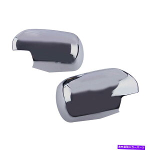 �N���[���J�o�[ �X�Y�L�O�����h���B�^��SUV 06-13�ɓK�����N�����o�b�N�r���[�T�C�h�~���[�J�o�[�g�����t�B�b�g Chrome Rearview Side Mirror Cover Trim Fit for Suzuki Grand Vitara SUV 06-13�y���s�A���i�z