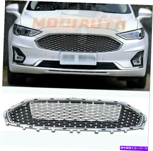 �N���[���J�o�[ Ford Fusion 2019 2020 ABS Chrome Front Bumper Grille Cover Upper Trim 1PCS For Ford Fusion 2019 2020 ABS chrome Front Bumper Grille Cover Upper Trim 1PCS�y���s�A���i�z