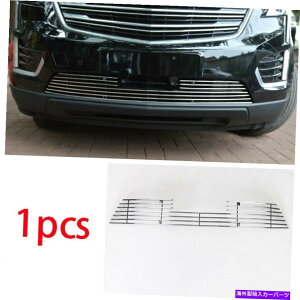 N[Jo[ LfbNXT5 2016-2020Ntg[[bVOOJo[gɓK Fit For Cadillac XT5 2016-2020 Chrome Front Lower Mesh Grille Grill Cover Trim
