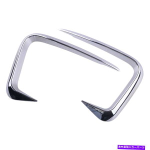 N[Jo[ 1yANtgtHOCgуJo[tH[hGNXv[[2020-2021ɓKĂ܂ 1Pair Chrome Front Fog Light Eyebrow Cover Decor Fit For Ford Explorer 2020-2021